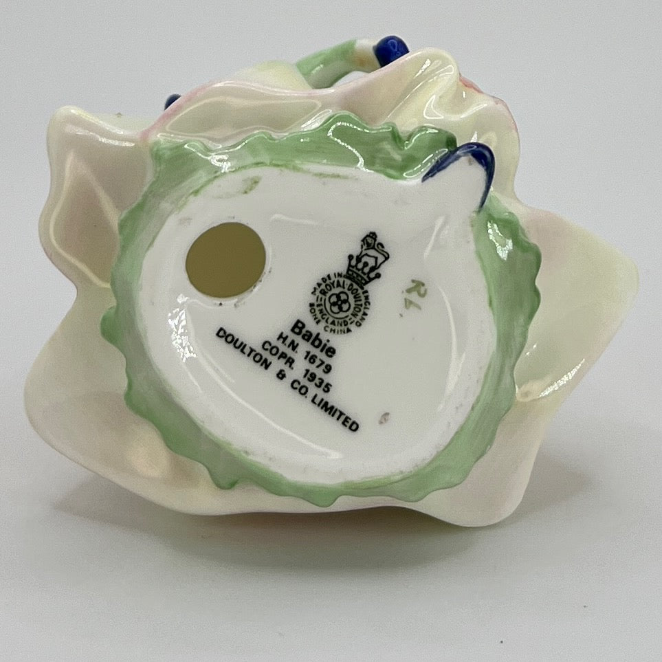 Royal Doulton Figurine "Babie" HN 1679 – Hand-Painted Porcelain Collectible