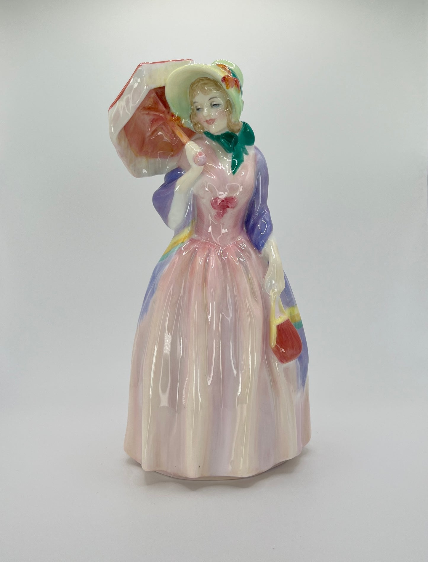 Royal Doulton Figurine "Miss Demure" HN 1402 – Hand-Painted Porcelain Collectible