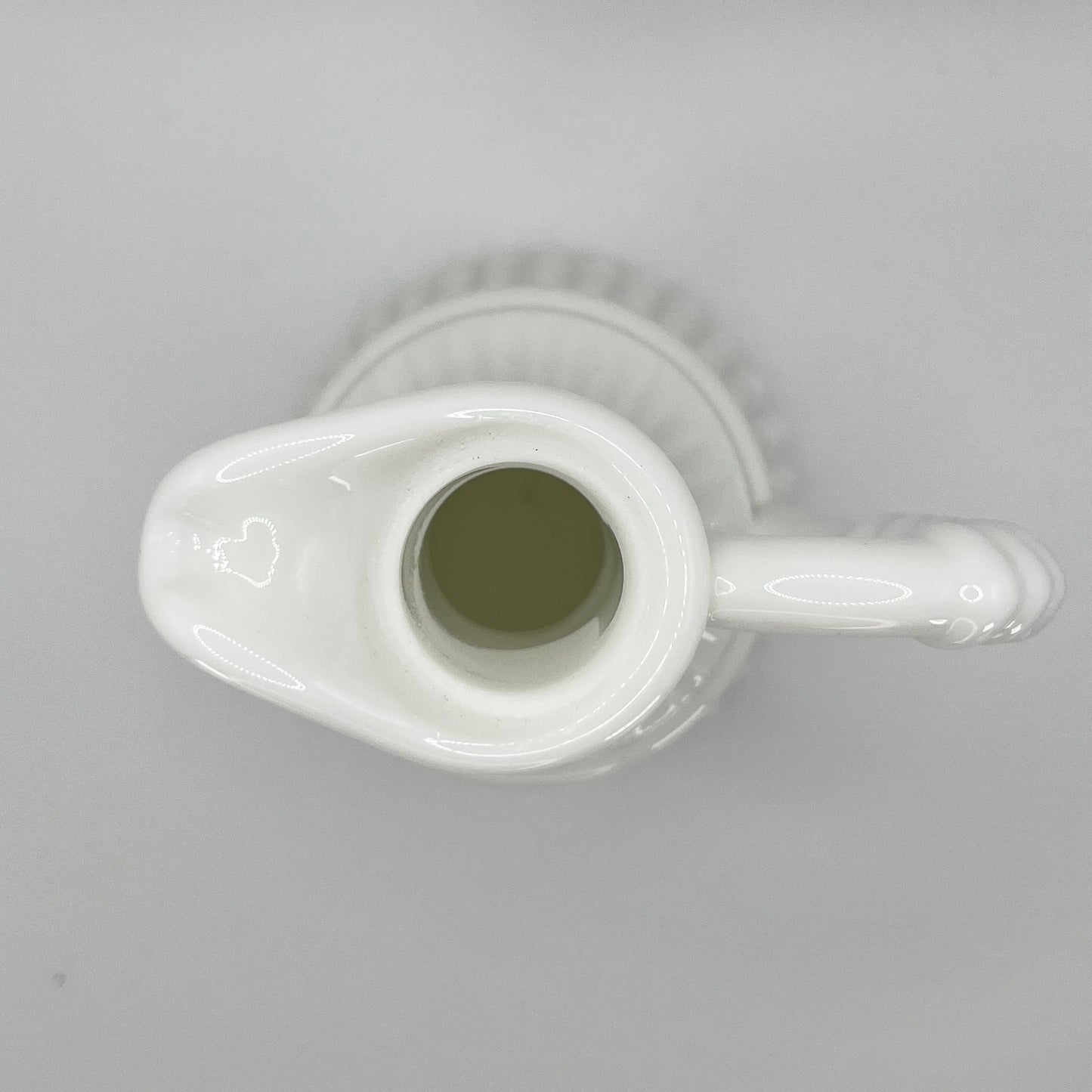 Fenton White Milk Glass Hobnail Ewer Pitcher – Vintage Collectible